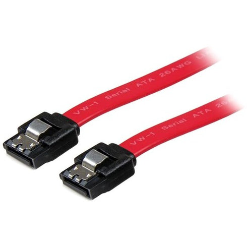 StarTech.com 24in Latching SATA Cable - M-M - Serial ATA - SAS cable - Serial ATA 150-300 - 7 pin Serial ATA - 7 pin Serial ATA - 61 cm