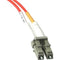 C2G 3m LC-SC 62.5-125 Duplex Multimode OM1 Fiber Cable - Orange - 10ft