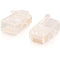 C2G RJ45 Cat5E Modular Plug for Round Stranded Cable - 50pk