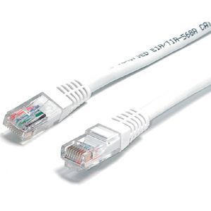 StarTech.com 10 ft White Molded Cat5e UTP Patch Cable