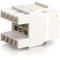 C2G Cat5E RJ45 UTP Keystone Jack - White