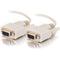 C2G 10ft DB9 F-F Cable - Beige