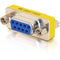 C2G DB9 F-F Mini Gender Changer (Coupler)