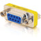 C2G DB9 F-F Mini Gender Changer (Coupler)