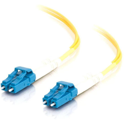 C2G 5m LC-LC 9-125 Duplex Single Mode OS2 Fiber Cable - Yellow - 16ft
