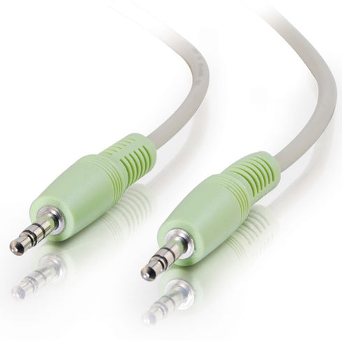 C2G 12ft 3.5mm M-M Stereo Audio Cable (PC-99 Color-Coded)