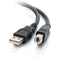 C2G 3m USB A to B Cable - Printer Cable - USB Cable - USB 2.0 - 10ft - Black