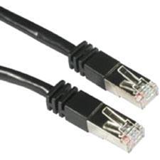 C2G-100ft Cat5e Molded Shielded (STP) Network Patch Cable - Black
