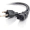 C2G 6ft 18 AWG Universal Computer Power Cord (NEMA 5-15P to IEC320C13)