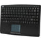 Adesso AKB-410UB Slim Touch Mini Keyboard with Built in Touchpad