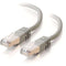 C2G-100ft Cat5e Molded Shielded (STP) Network Patch Cable - Gray