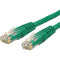 StarTech.com 15ft Green Molded Cat6 Patch Cable ETL Verified