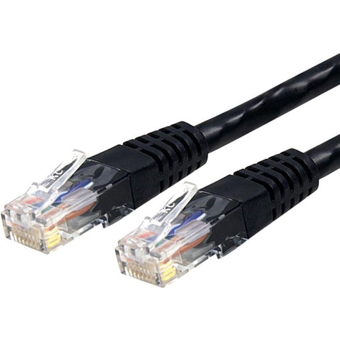 StarTech.com 5 ft Black Molded Cat6 UTP Patch Cable - ETL Verified