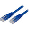 StarTech.com 7 ft Blue Molded Cat6 UTP Patch Cable - ETL Verified