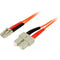 StarTech.com 5m Fiber Optic Cable - Multimode Duplex 62.5-125 - LSZH - LC-SC - OM1 - LC to SC Fiber Patch Cable