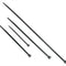 C2G 11.5in Releasable-Reusable Cable Ties - Black - 50pk
