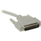 C2G 3ft DB25 M-F Serial RS232 Extension Cable