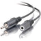 C2G 25ft 3.5mm M-F Stereo Audio Extension Cable
