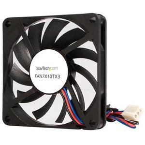 StarTech.com TX3 Dual Ball Bearing Replacement Fan - CPU Cooler fan - 70 mm - black