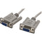 StarTech.com 10 ft DB9 RS232 Serial Null Modem Cable F-F
