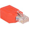 StarTech.com Crossover adapter - RJ-45 (M) - RJ-45 (F) - Gigabit - ( CAT 6 ) - red