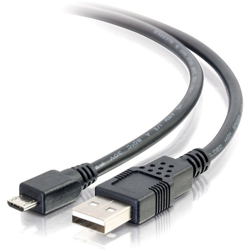 C2G 1m USB Charging Cable - USB A to Micro-B - USB Phone Cable M-M 3ft