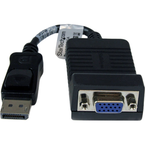 StarTech.com DisplayPort To VGA Adapter - Active - 1080p - DP to VGA Adapter