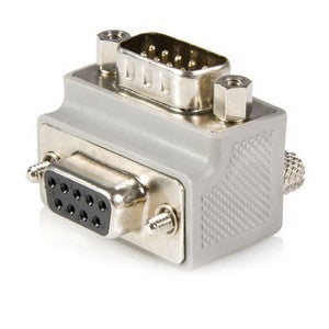 StarTech.com Right Angle DB9 to DB9 Serial Cable Adapter Type 1 - M-F