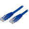 StarTech.com 25 ft Blue Molded Cat6 UTP Patch Cable - ETL Verified