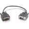 C2G 3ft DB9 M-M Cable - Black