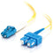 C2G 9m LC-SC 9-125 Duplex Single Mode OS2 Fiber Cable - Yellow - 30ft