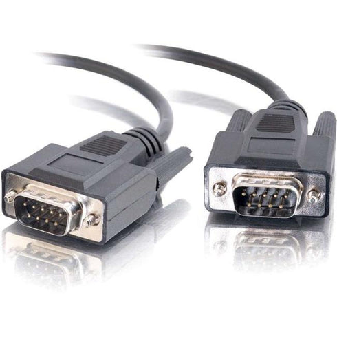 C2G 6ft DB9 M-M Cable - Black