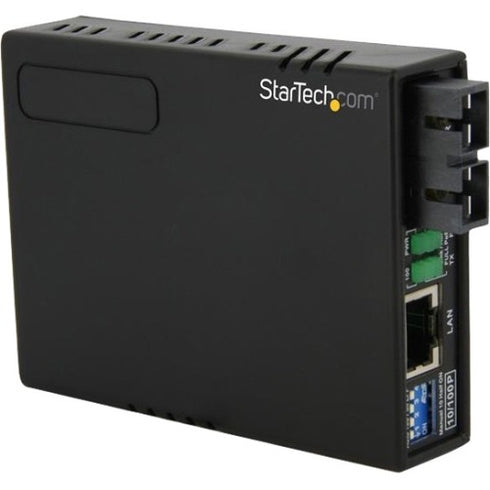 StarTech.com 10-100 Multi Mode Fiber to Ethernet Media Converter SC 2km with PoE