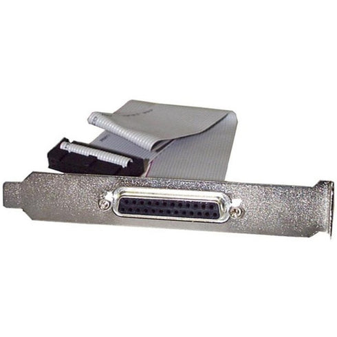 StarTech.com 16in DB25 Parallel Female to IDC 25 Pin Header Slot Plate