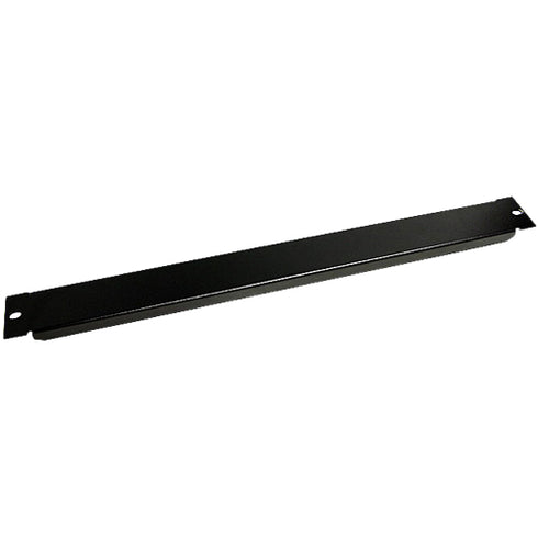 StarTech.com Blanking Panel - 1U - 19in - Steel - Black - Blank Rack Panel - Filler Panel - Rack Mount Panel - Rack Blanks