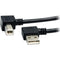 StarTech.com 3 ft A Right Angle to B Right Angle USB Cable - M-M