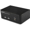 StarTech.com 2 Port Dual DisplayPort USB KVM Switch with Audio