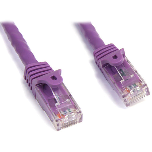 StarTech.com 10 ft Purple Snagless Cat6 UTP Patch Cable