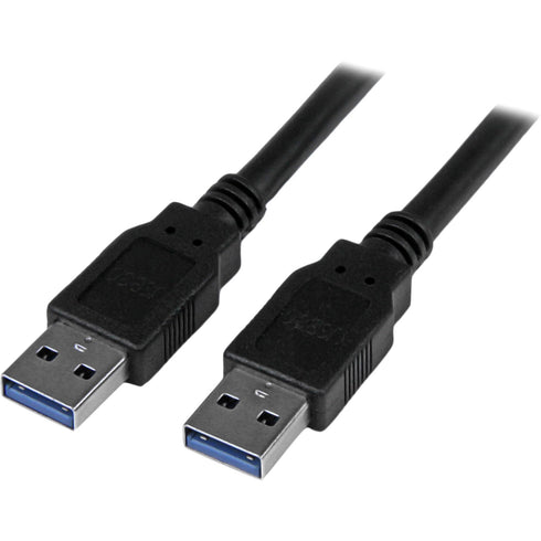 StarTech.com 6 ft Black SuperSpeed USB 3.0 Cable A to A - M-M