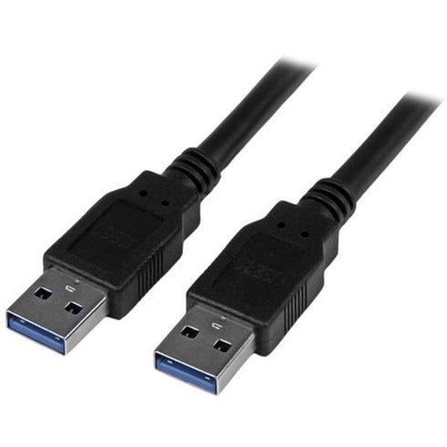 StarTech.com 6 ft Black SuperSpeed USB 3.0 Cable A to A - M-M