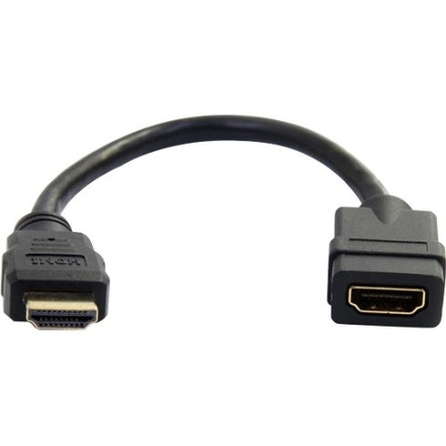 StarTech.com 6in High Speed HDMI Port Saver Cable M-F - Ultra HD 4k x 2k HDMI Cable