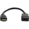 StarTech.com 6in High Speed HDMI Port Saver Cable M-F - Ultra HD 4k x 2k HDMI Cable