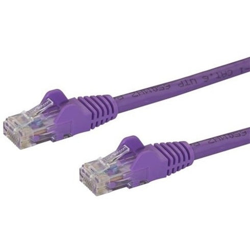 StarTech.com 100 ft Purple Snagless Cat6 UTP Patch Cable