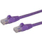StarTech.com 100 ft Purple Snagless Cat6 UTP Patch Cable