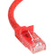 StarTech.com 100 ft Red Snagless Cat6 UTP Patch Cable