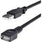 StarTech.com 6 ft Black USB 2.0 Extension Cable A to A - M-F