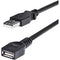 StarTech.com 6 ft Black USB 2.0 Extension Cable A to A - M-F
