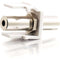 C2G Snap-In 3.5mm Stereo F-F Keystone Insert Module - White