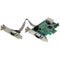 StarTech.com 2 Port Low Profile PCI Express Serial Card - 16550