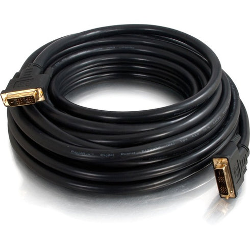 C2G 15ft Pro Series DVI-D CL2 M-M Single Link Digital Video Cable